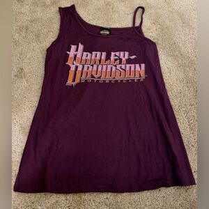 Harley Davidson Early To Rise Rhinestone Tank Top NWT